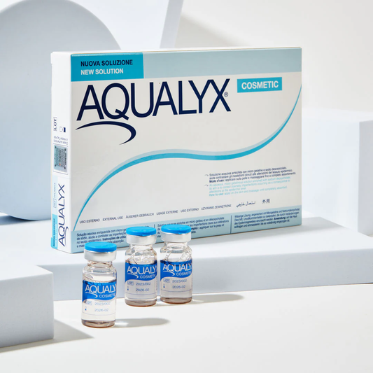 Aqualyx is injected directly into the adipose tissue (fat cells) by a trained professional.