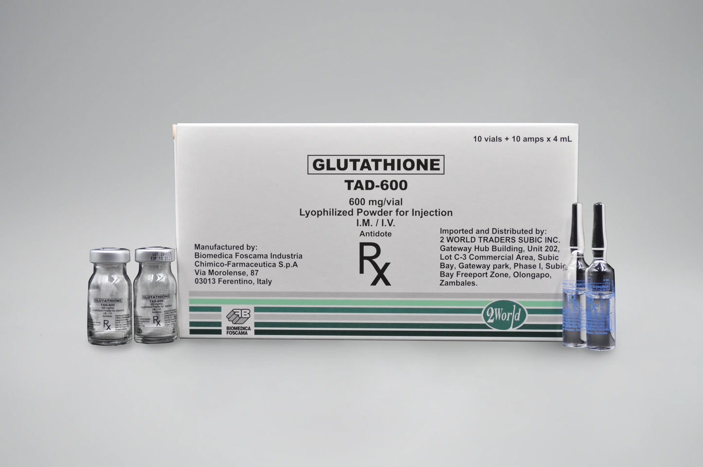 TAD 600mg (Glutathione)