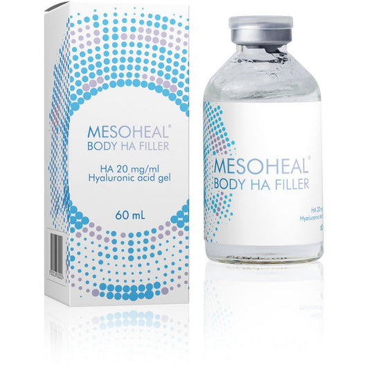 Experience the transformative power of MESOHEAL® BODY HA Filler and rediscover confidence in your body contours today. Used for volume restoration and the shaping of body surfaces, for example, shaping of the breasts, calves and buttocks and also for evening out discrepancies in skin surface such as those sometimes caused by liposuction. Lasts for 2 years.