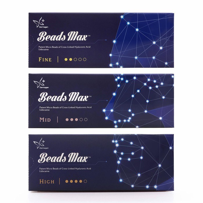 image showing front packaging of beadsmax dermal fillers on sale near you at an incredibly low cost on gofillers.com.