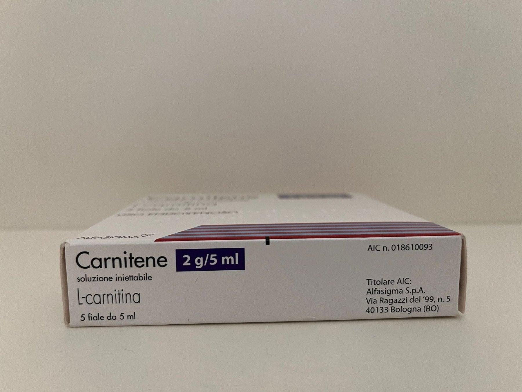 Image showing make information of L-CARTITENE 2G/5ML online 