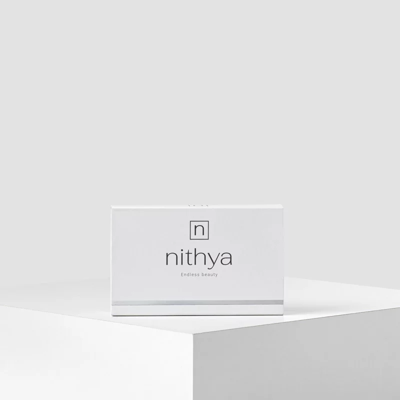 Elevate your skincare routine to new heights with nithya Face -3x70mg. Using sterile collagen powder, this injection therapy restores the delicate connective tissue of your skin for a more youthful appearance.