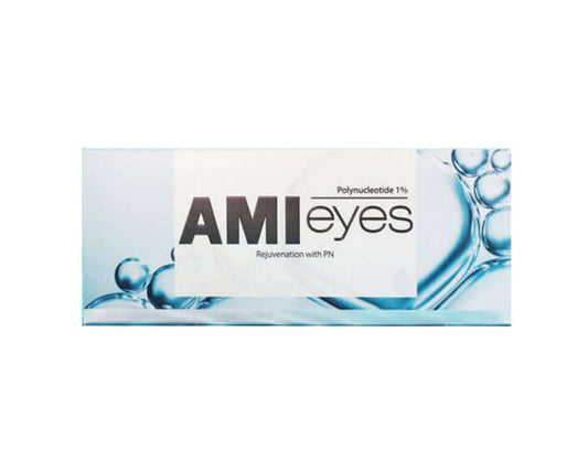 front view of AMi eyes rejuvenation with Pn 